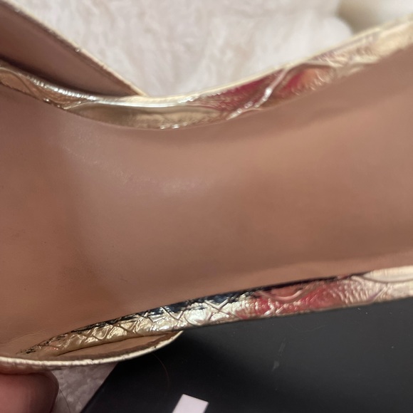 I.N.C. Gold Slide Sandals - Picture 7 of 8